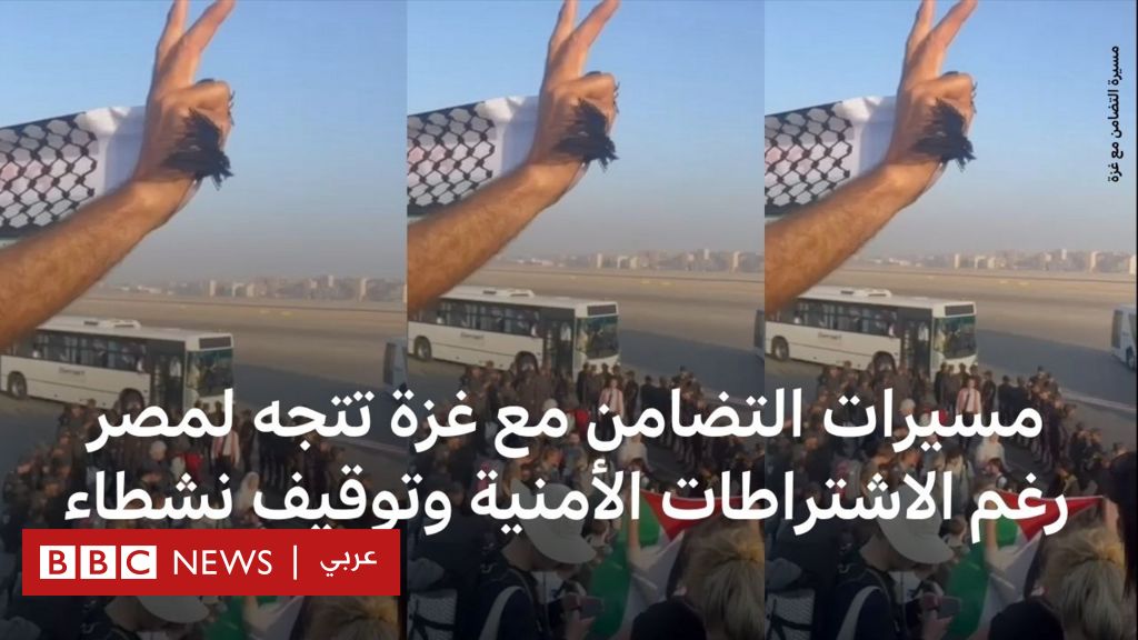 مصر تعترض مسيرة غزة العالمية وسط ترقب لوصول مسيرة غزة المغاربية