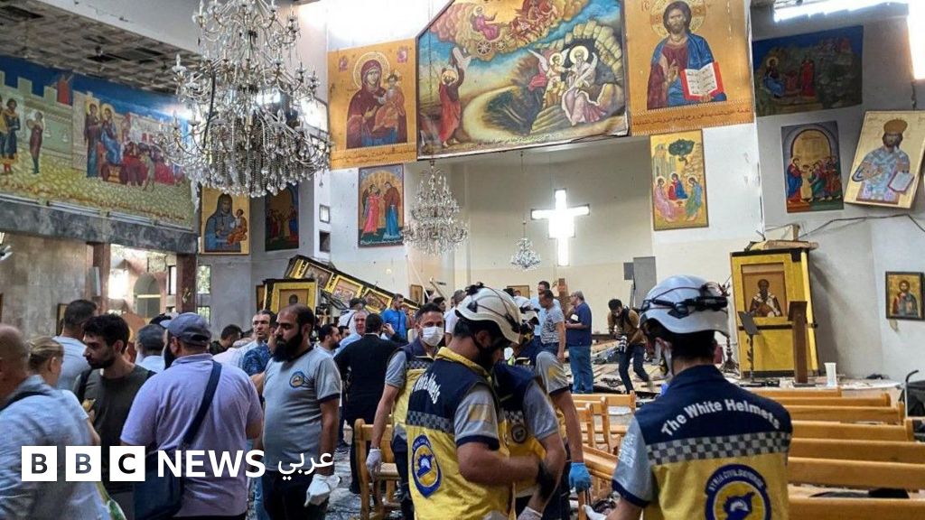 وزارة الصحة السورية: 20 قتيلاً على الأقل وعشرات المصابين جرّاء "تفجير انتحاري" استهدف كنيسة مار إلياس بمنطقة الدويلعة في دمشق