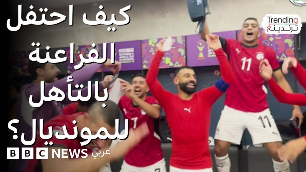 مصر تتأهل إلى كأس العالم ومحمد صلاح يحتفل مع المنتخب