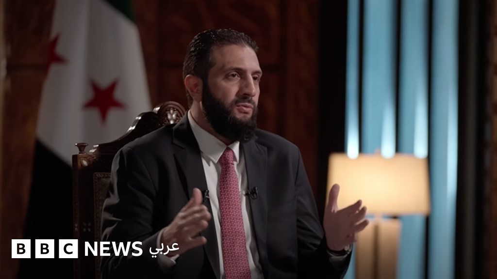 أحمد الشرع: نتفاوض مع إسرائيل، وروسيا اتفقت معنا خلال إسقاط الأسد - BBC News عربي