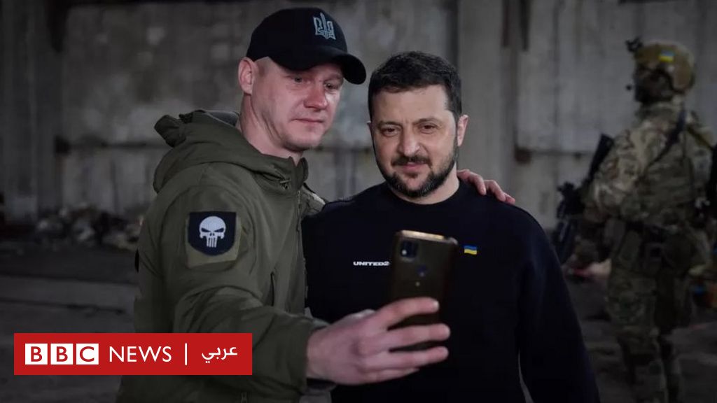 Zelensky’s Tour to the War Front in Bakhmut: Reported by BBC News Arabic