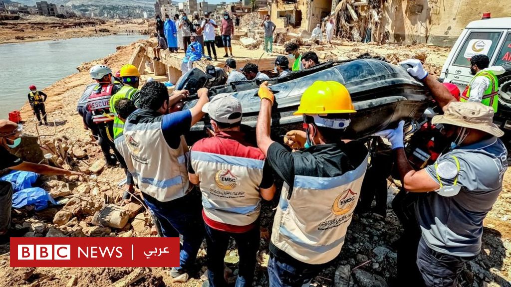 Challenges Faced by Rescue Teams in Hurricane-Ravaged City of Derna