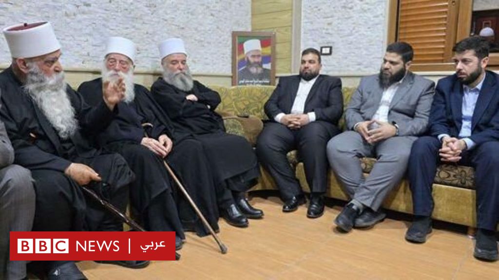 الدروز في سوريا: دخول اتفاق مع السلطات في دمشق حيز التنفيذ، من يسيطر على الجنوب عسكرياً؟ - BBC News عربي