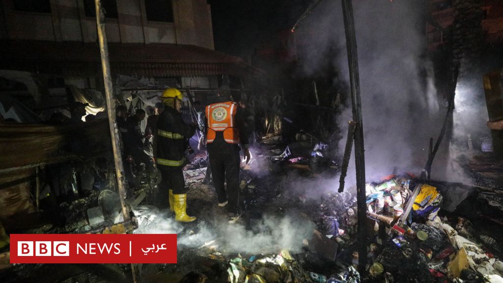 حرب غزة: مقتل 57 شخصا وإصابة 100 آخرين في قصف إسرائيلي لمربع سكني شمال قطاع غزة - BBC News عربي