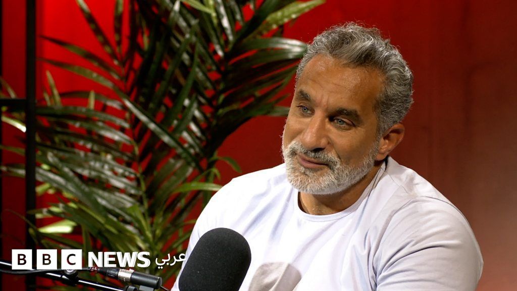 بعد غياب عشر سنوات باسم يوسف يشعل مواقع التواصل بعد ظهوره في قناة مصرية
