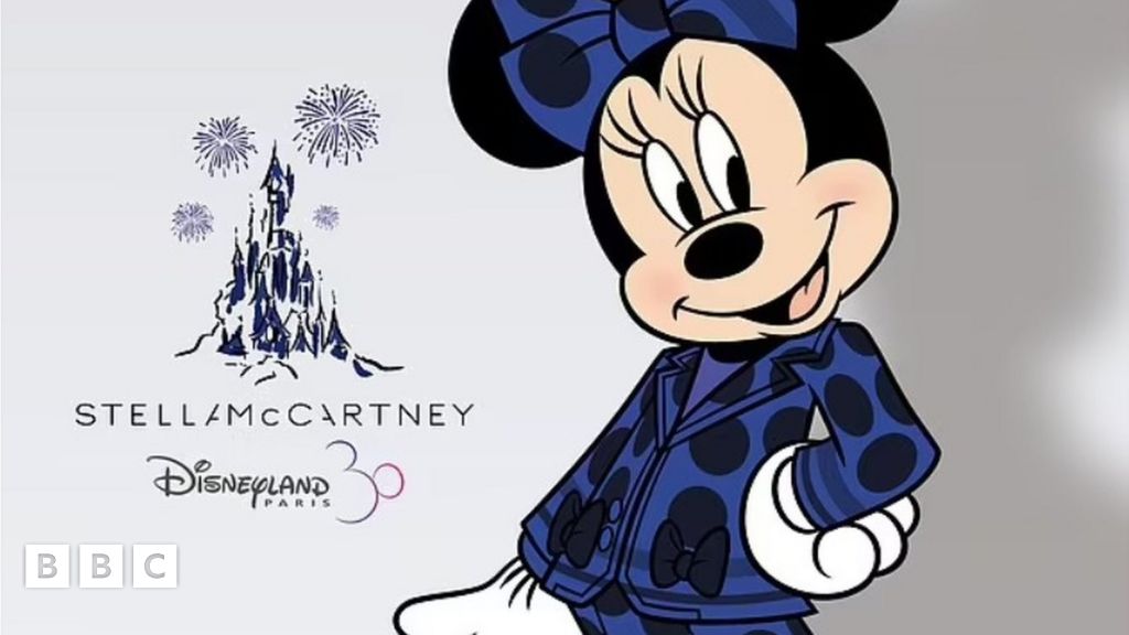 Disney: Minnie Mouse swaps dress for pantsuit - BBC Newsround