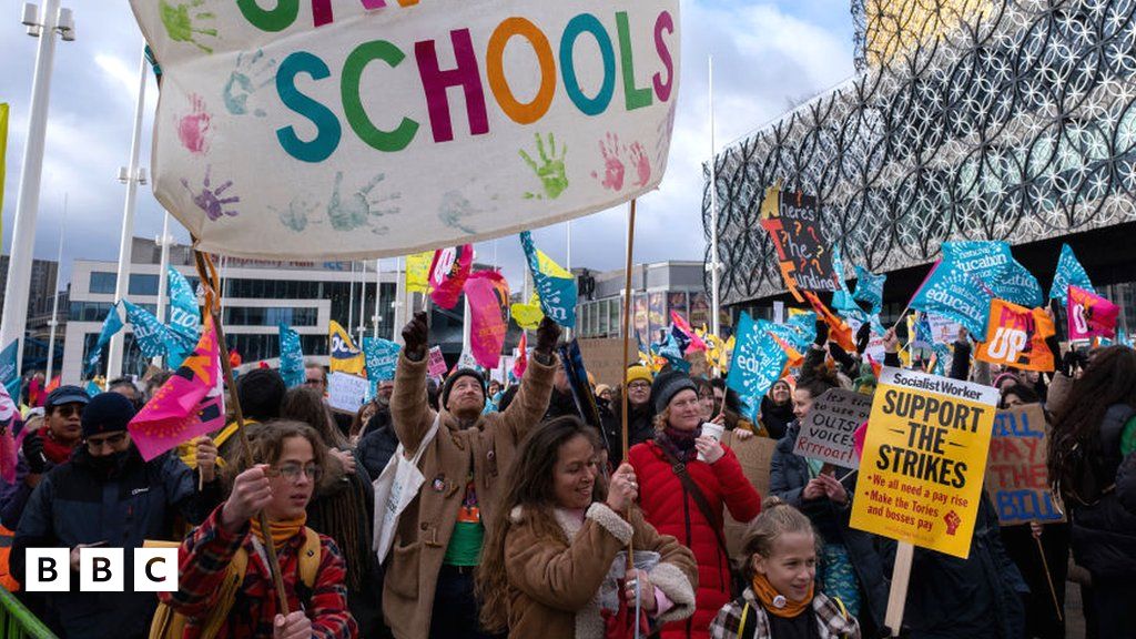 Teacher strikes: When are teachers' strikes happening and where? - BBC ...