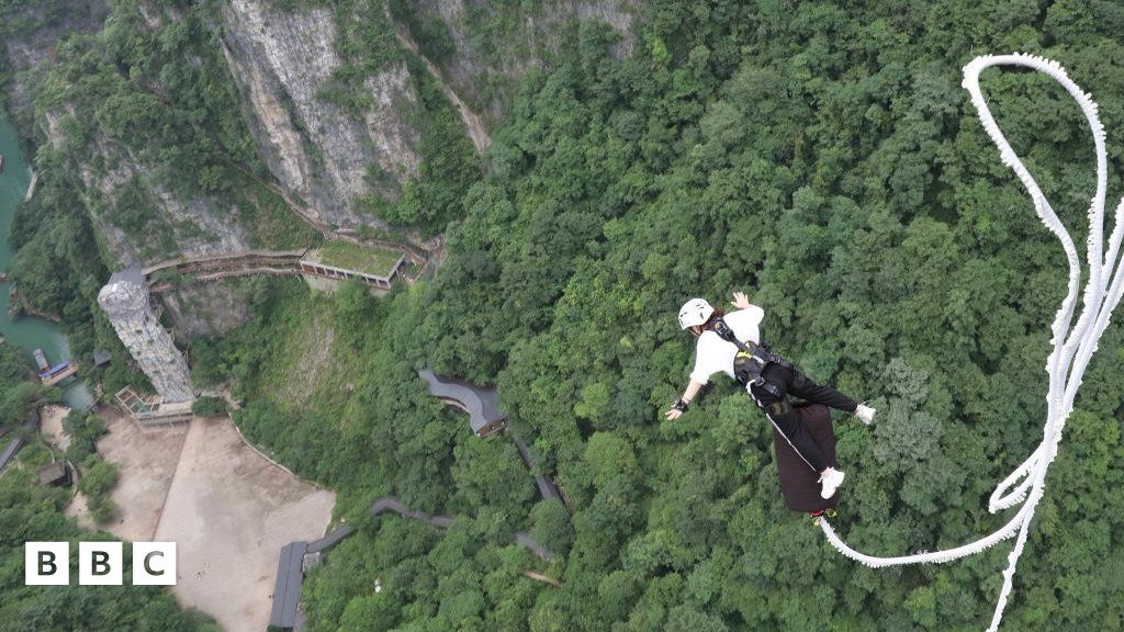 Would You Try The World's Highest Bungee Jump? - BBC Newsround