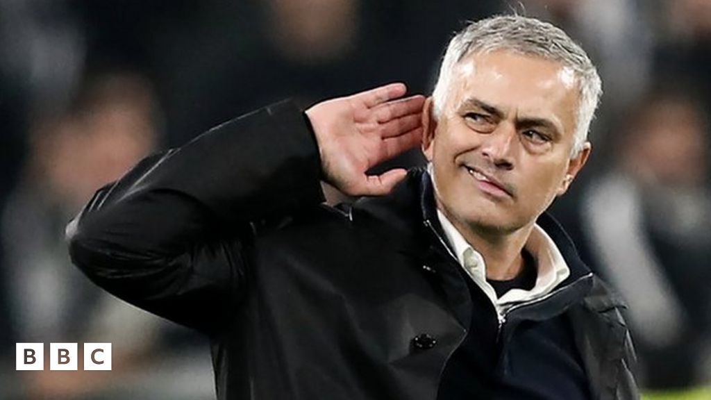 Five Memorable Mourinho Moments Bbc Newsround 