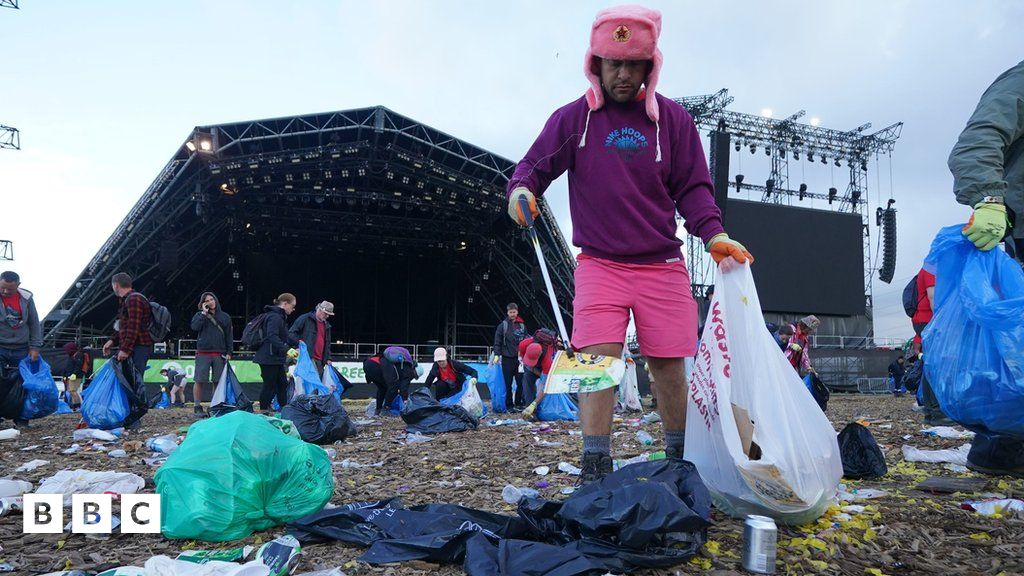 Glastonbury 2023: The Big Clean-up Begins! - BBC Newsround