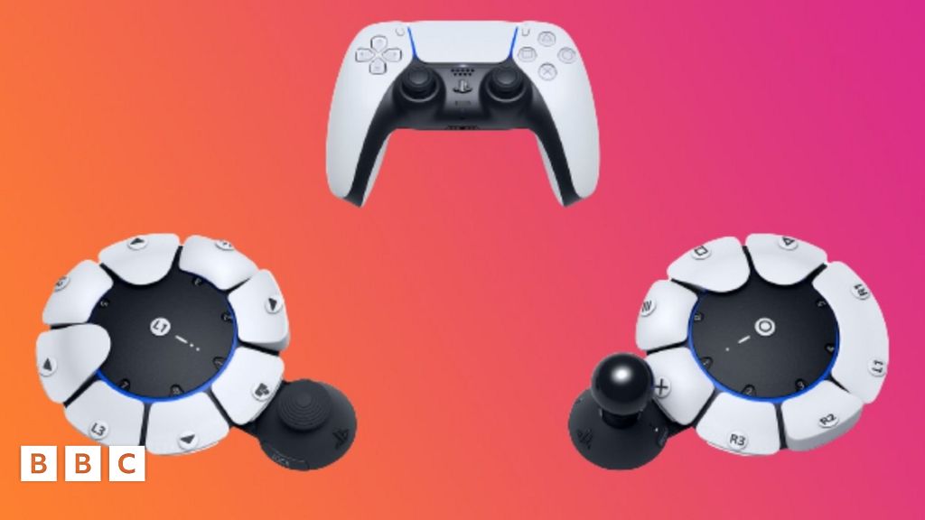 Sony debuts first PS5 controller for disabled gamers - BBC News