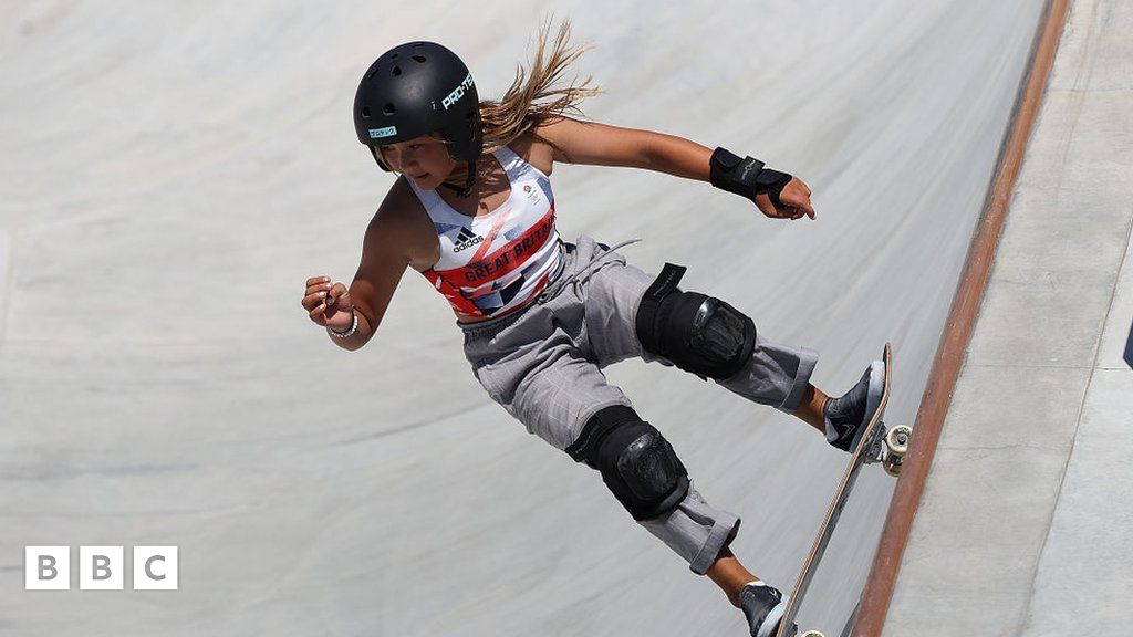 Paris 2024 Who S On The National Skateboard Park Team BBC Newsround    126557350 Gettyimages 1332263426 