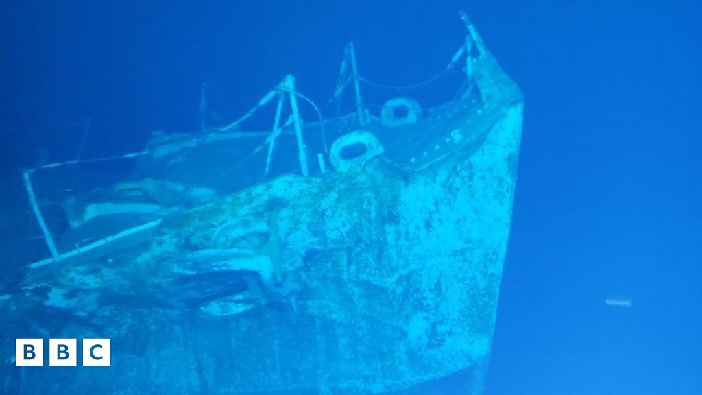 Deepest shipwreck ever found discovered in Pacific Ocean - BBC Newsround