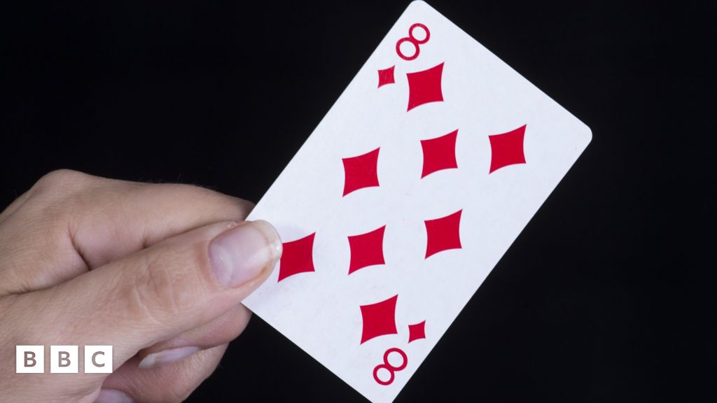 How many 8s can you see on this 8 of diamonds? - BBC Newsround