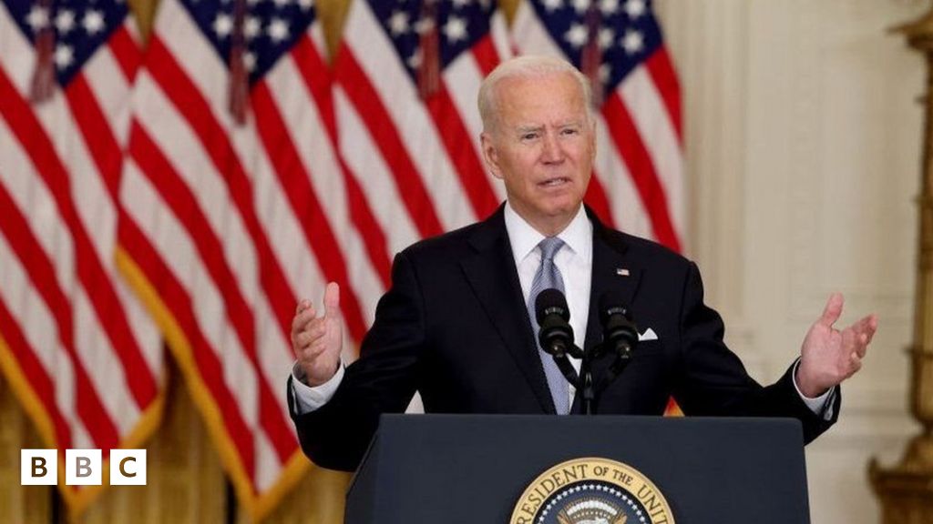 US President Biden 'stands By' Decision To Withdraw - BBC Newsround