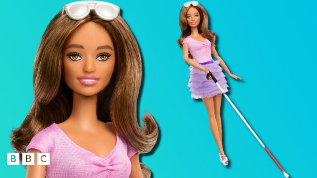 First ever 'Blind Barbie' doll released