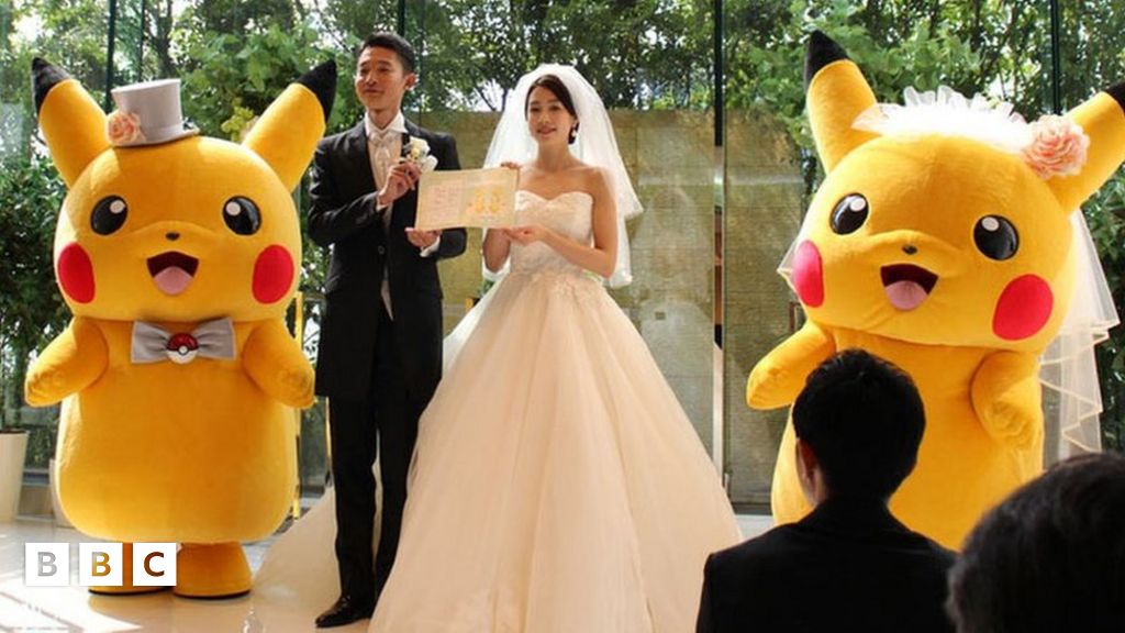 Pokemon Wedding Pikachu themed weddings arrive in Japan BBC