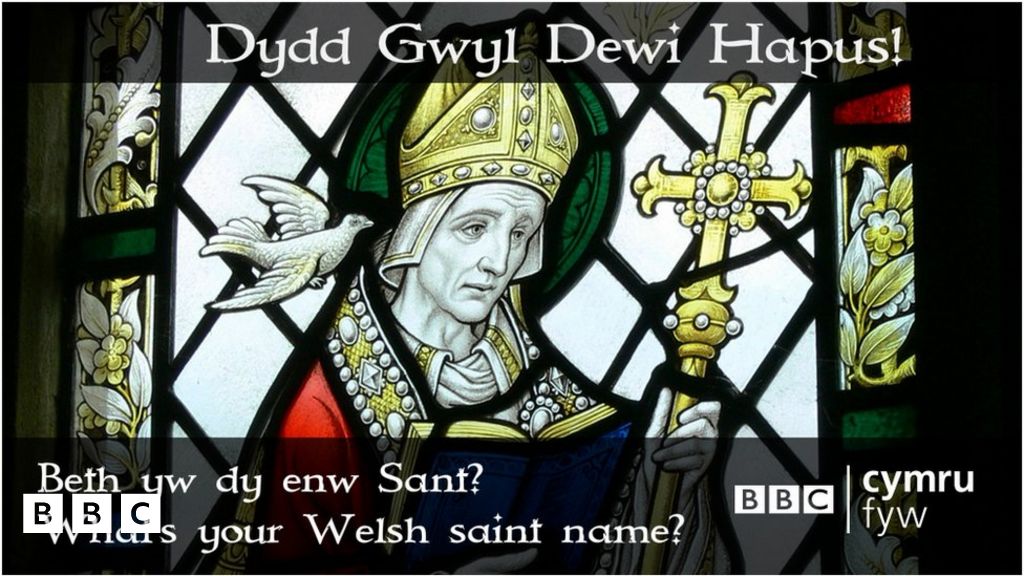 Beth fyddai'ch enw sanctaidd? // Welsh saint name generator BBC Cymru Fyw