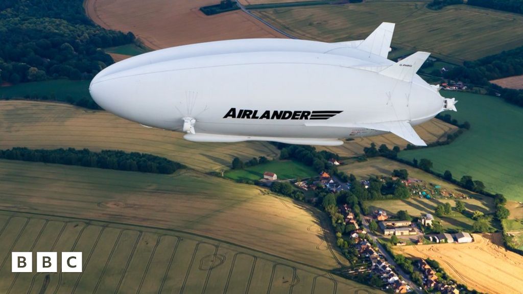 Environment: Could airships help make travelling greener? - BBC Newsround