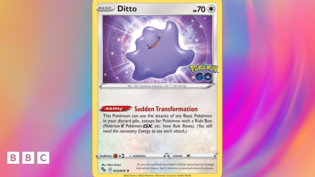 New Pokemon GO Cards Revealed, Peelable Ditto Card Showcased