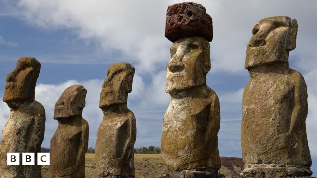 Easter Island statues damaged in serious fire BBC Newsround
