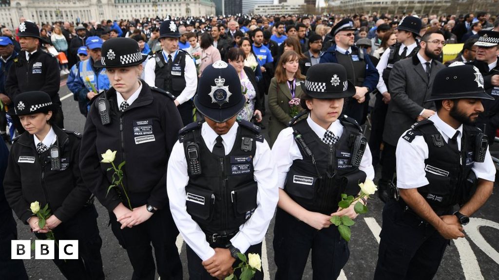 Westminster Attack: Tributes Held For Victims One Week On - BBC Newsround