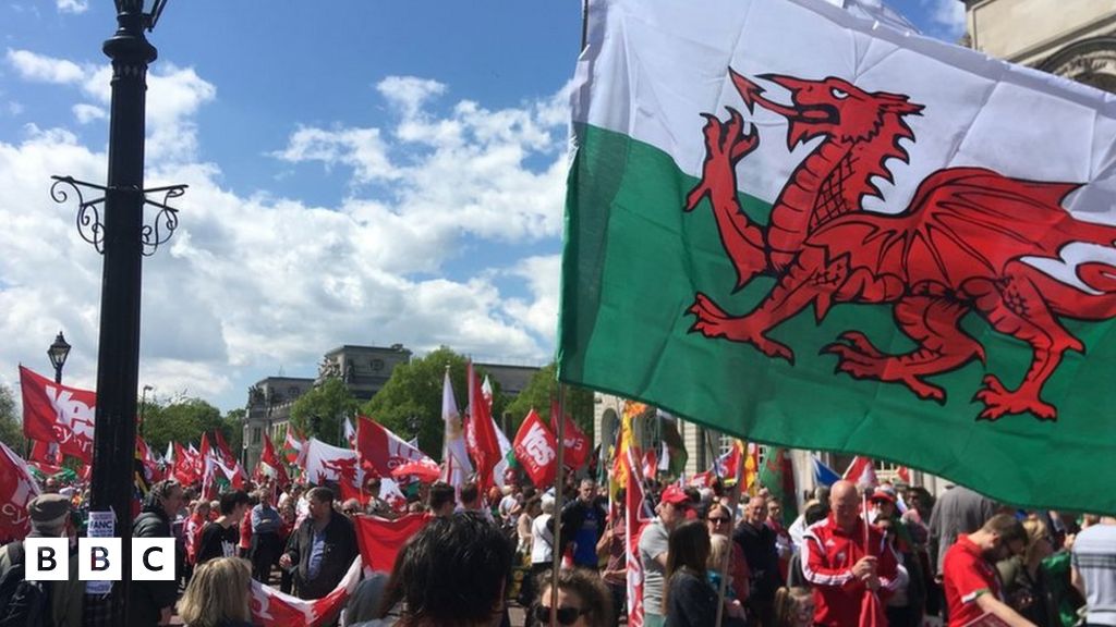 Gorymdaith Annibyniaeth Yng Nghaerdydd Bbc Cymru Fyw