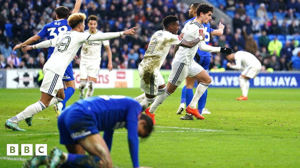 Cwpan FA Lloegr: Caerdydd 2-2 Leeds United - BBC Cymru Fyw