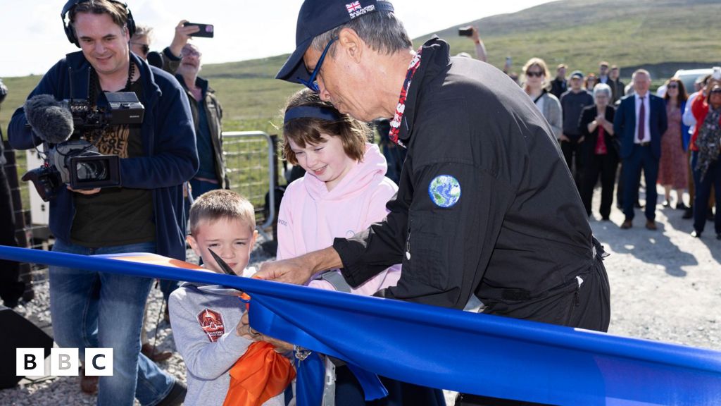 Saxavord: UK's first spaceport is officially open - BBC Newsround