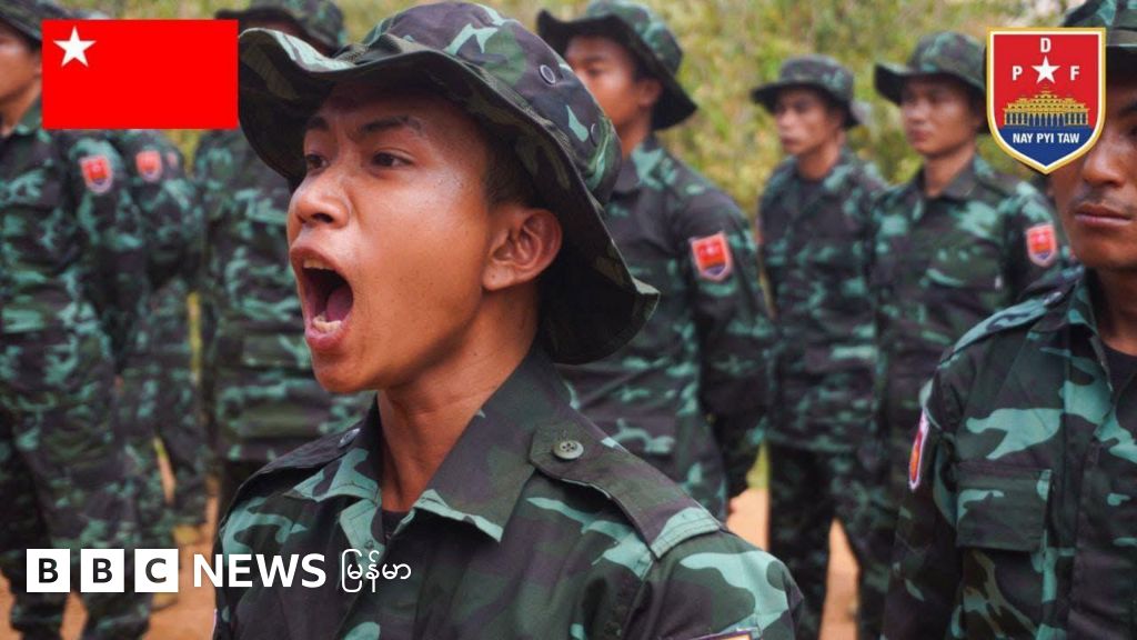 နေပြည်တော်ကိုဦးတည်တဲ့ပဲခူးအရှေ့ PDF စစ်ရှိန်နဲ့ ရ