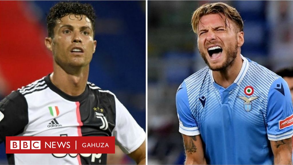 Cristiano Ronaldo yananiwe gutsinda Ciro Immobile asatira guca