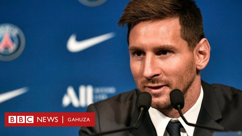 Lionel Messi afise indoto yo gutsindira Ligue des Champions muri Paris ...