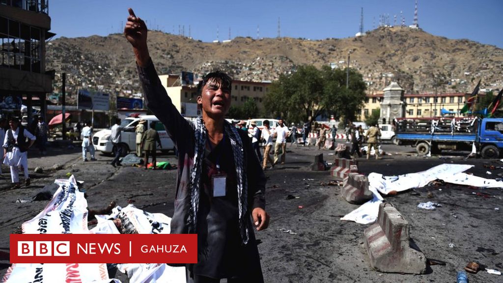 Abantu mirongo umunani bishwe muri Afghanistan - BBC News Gahuza