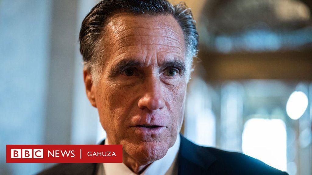 Senateri Mitt Romney arasaba Biden na Trump 'kwigirayo' mu 2024 BBC