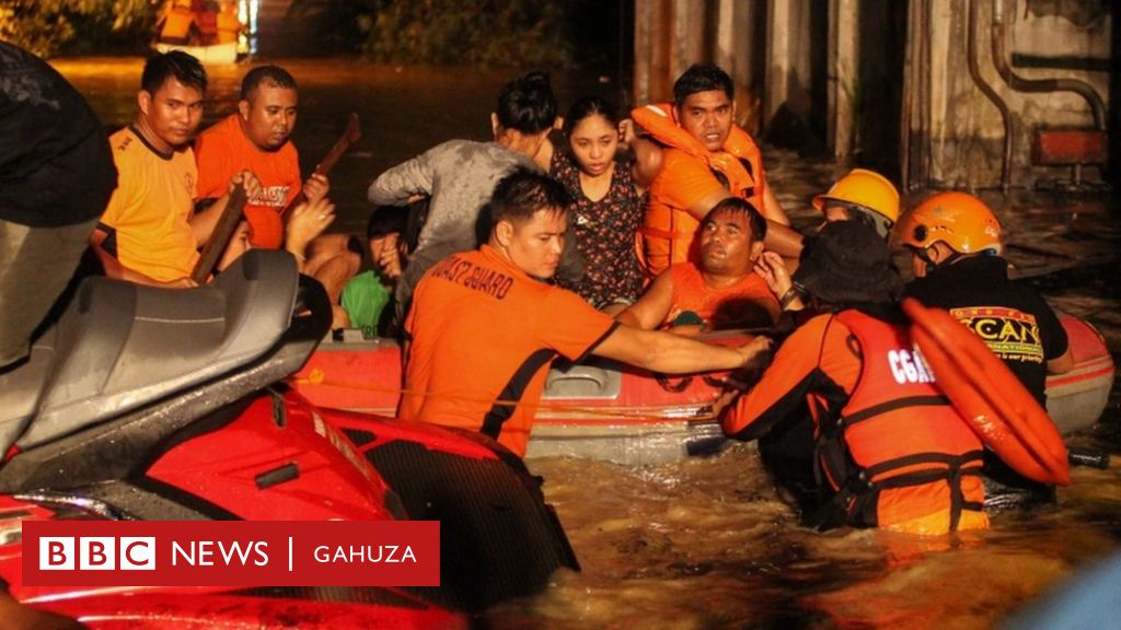 Abarenga Mirongo Ibiri Bahitanywe N'igihuhusi Muri Philippine - BBC ...