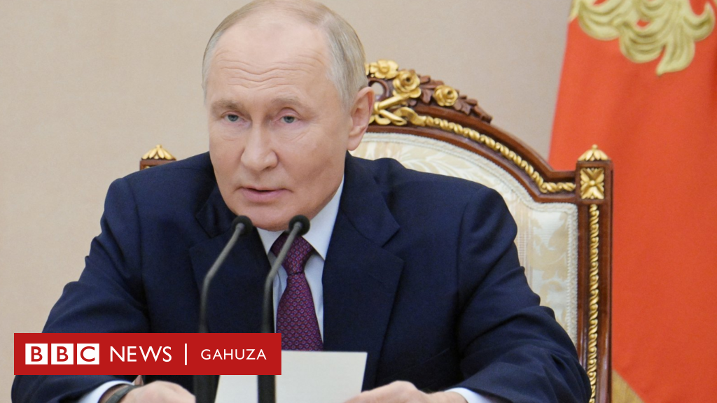 Putin yatanze integuro nshasha y’amabwirizwa yogenga Russia kw’ikoreshwa ry’ibirwanisho vya nikleyeri  – BBC News Gahuza