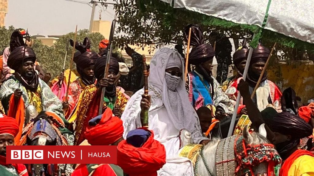 Yadda aka yi hawan Daushe a Kano - BBC News Hausa