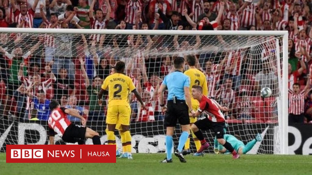 Barca Ta Fara La Liga Da Rashin Sa A 1 0 Da Athletic Bilbao Bbc