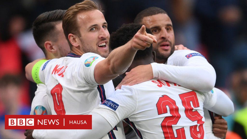 Euro 2020: Shekarar 55 rabonda England ta cire Germany a sili daya ...