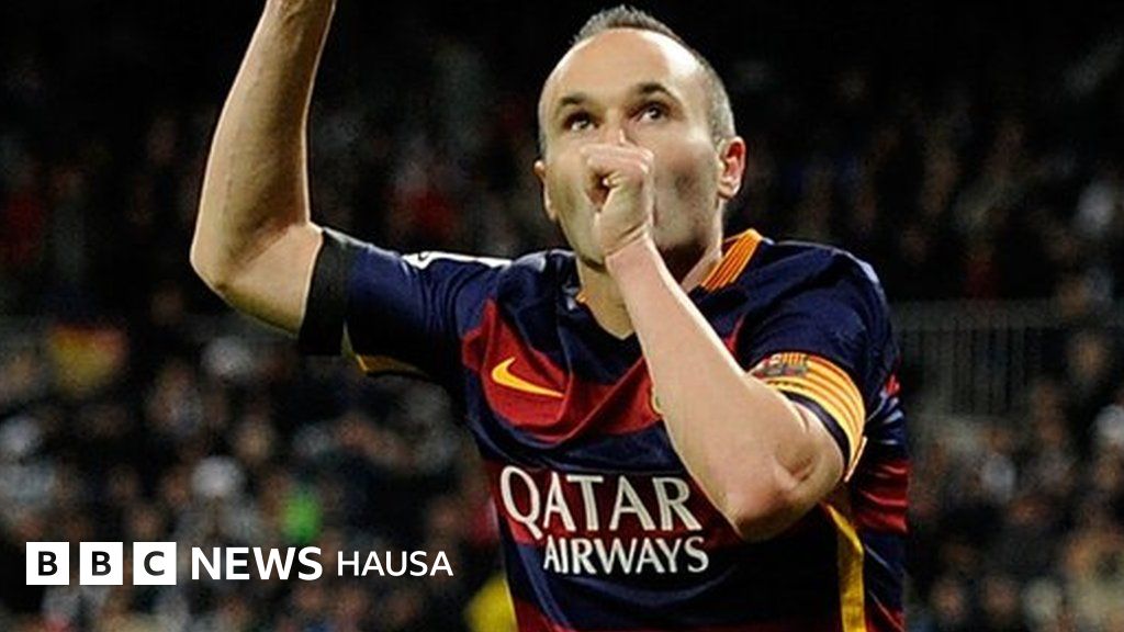 Andres Iniesta: Zai ci gaba da zama a Barca har abada ...