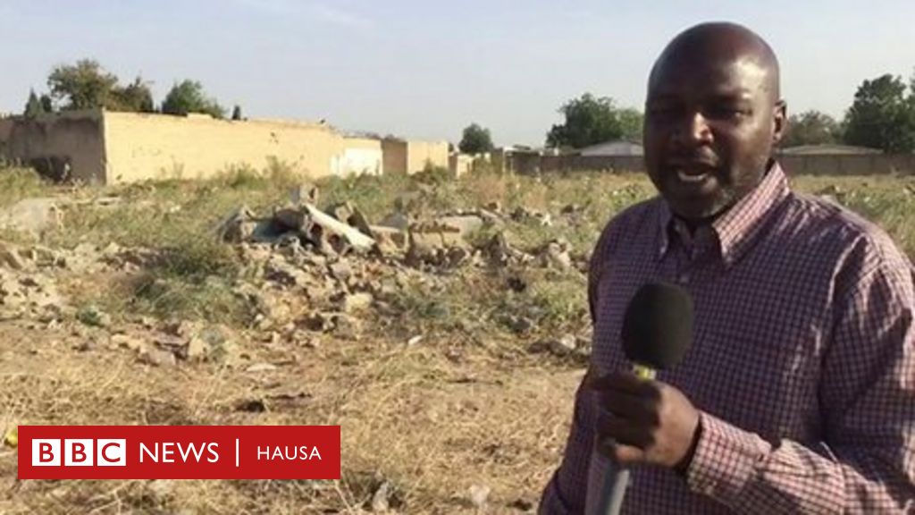 Bidiyon tsohuwar hedikwatar Boko Haram - BBC News Hausa