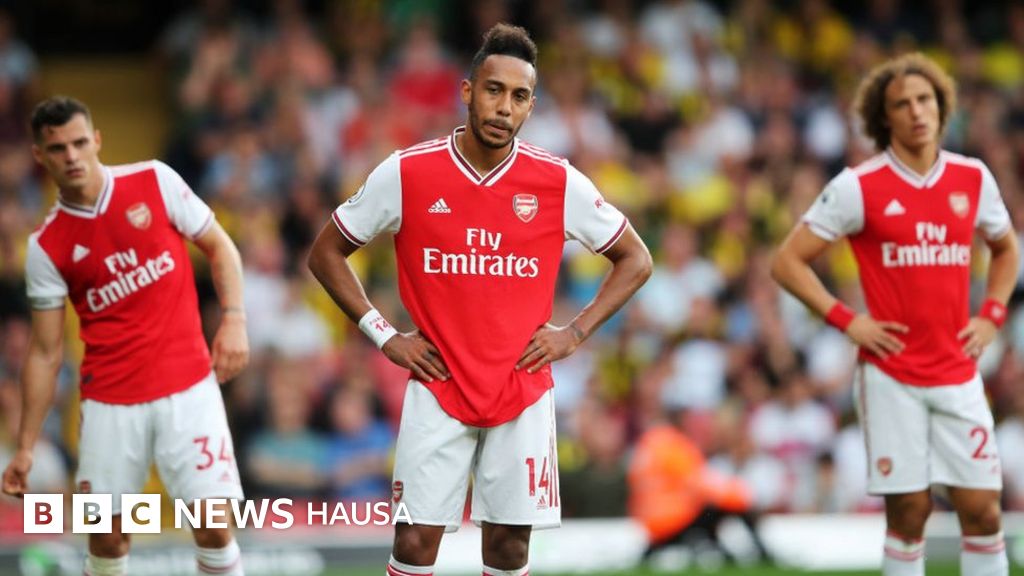 Arsenal Ta Ga Ta Leko Ta Koma A Watford Bbc News Hausa