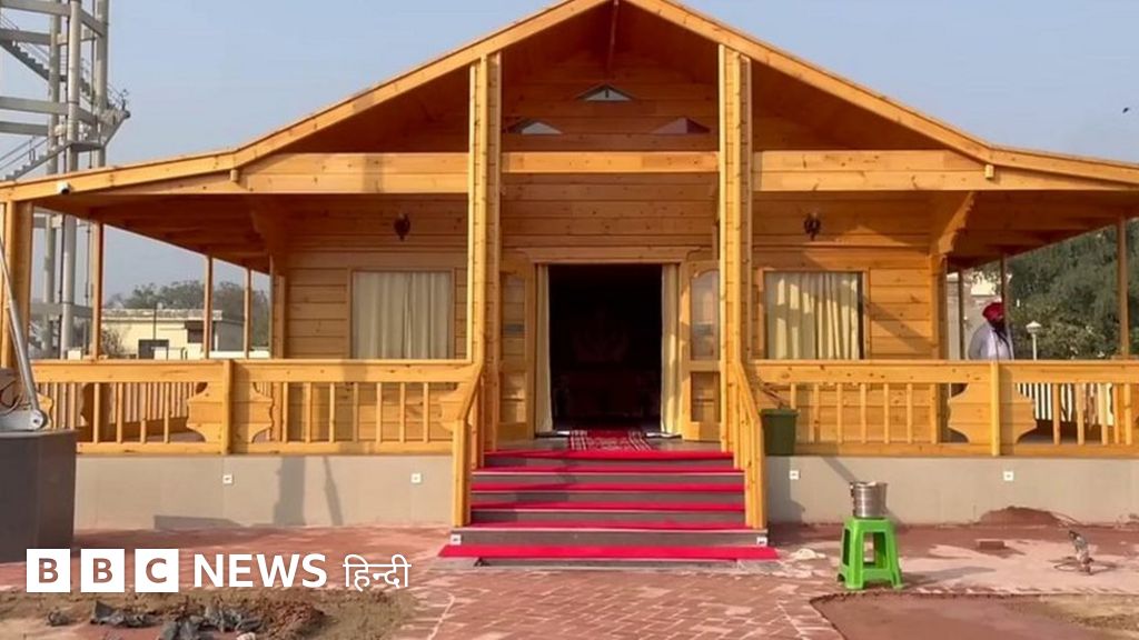 लकड़ी से बना ऐसा गुरुद्वारा आपने पहले शायद ही देखा हो