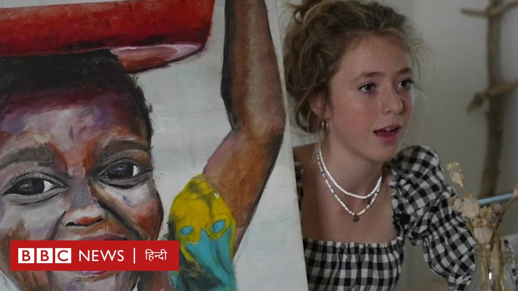 हज़ारों डॉलर में बिकती हैं 14 साल की इस लड़की की पेंटिंग्स