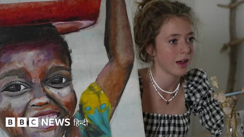 हज़ारों डॉलर में बिकती हैं 14 साल की इस लड़की की पेंटिंग्स