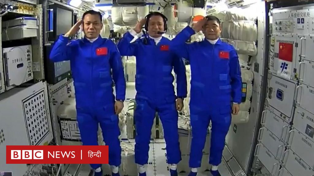 चीन के नए स्पेस स्टेशन पर जब सो गए अंतरिक्षयात्री