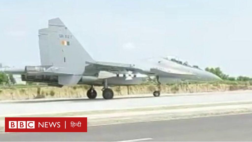 राजस्थान में हाइवे पर उतरे वायुसेना के लड़ाकू विमान, उड़ान भी भरी