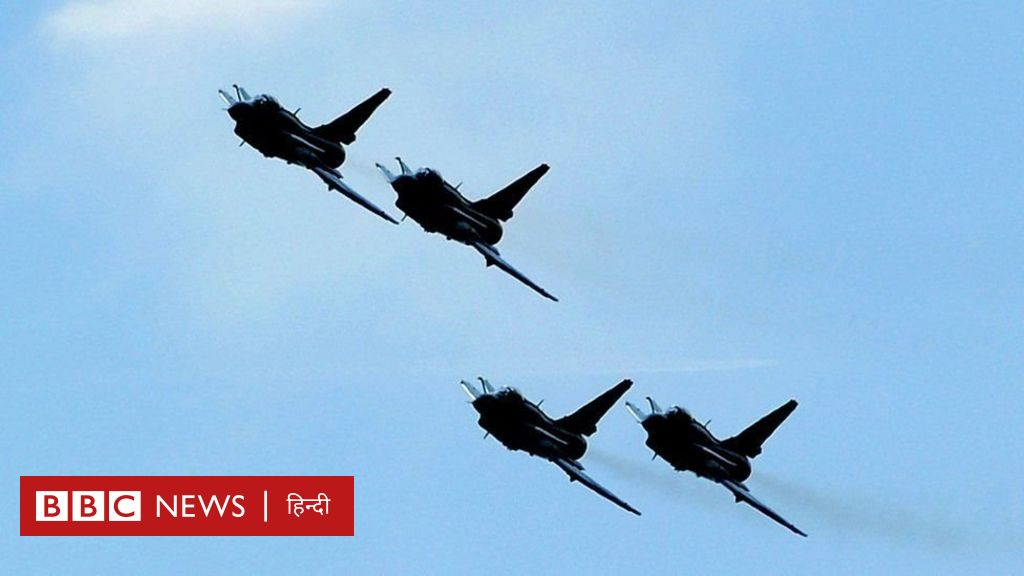 चीन के दो दर्जन से ज़्यादा लड़ाकू विमान ताइवान की हवाई सीमा में घुसे