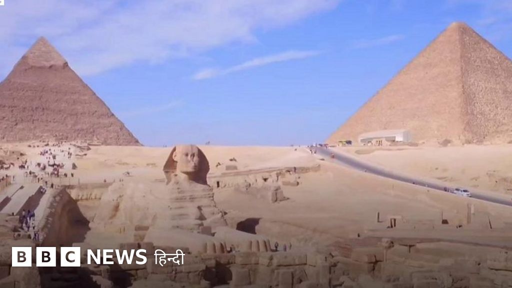 गीज़ा के पिरामिड के भीतर मिली रहस्यमयी सुरंग