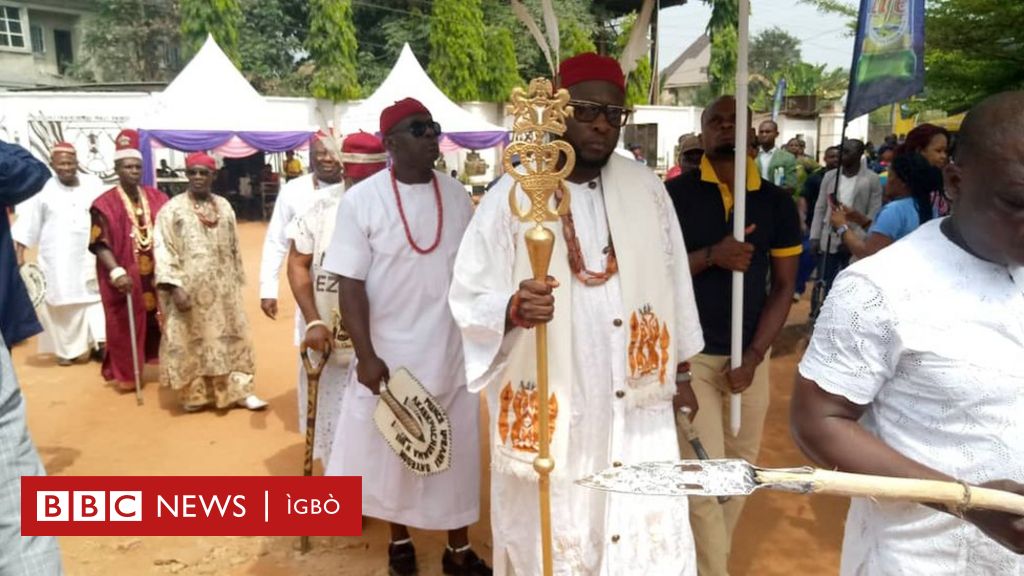 Anambra State á»‹gá»¥ Ará» Ndá»‹ Igbo Kpá»tá»¥rá»¥ Tata Na Nri Bbc News Igbo